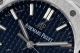 2021 New Swiss Copy Audemars Piguet Royal Oak 34mm SS Blue Textured Dial Watch Cal.5800 Movement (5)_th.jpg
